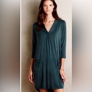 Anthropologie Dolan Left Coast Green Tunic Dress‎